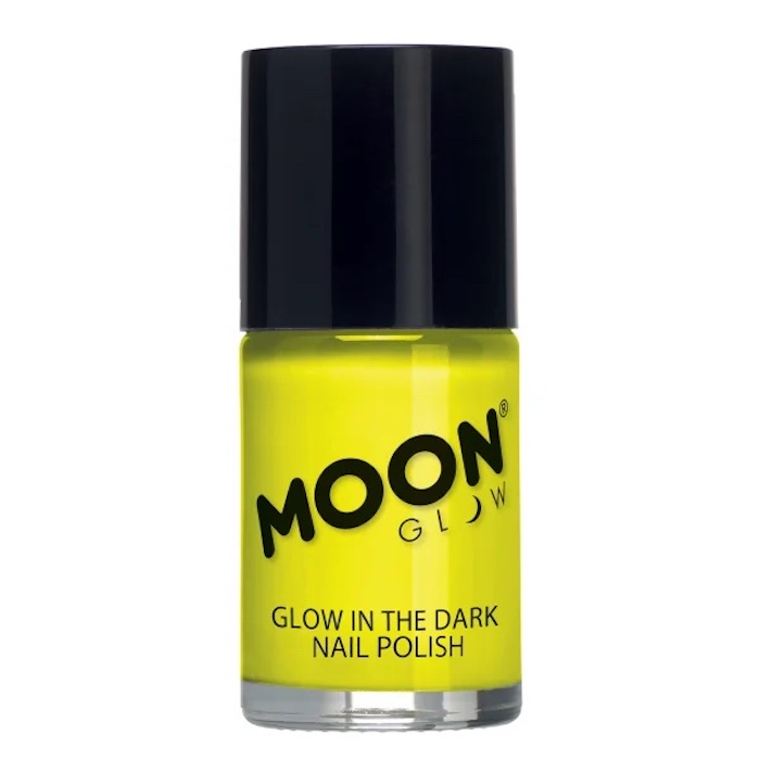 Selvlysende Gul Neglelak fra Moon Creations - Udsalg!