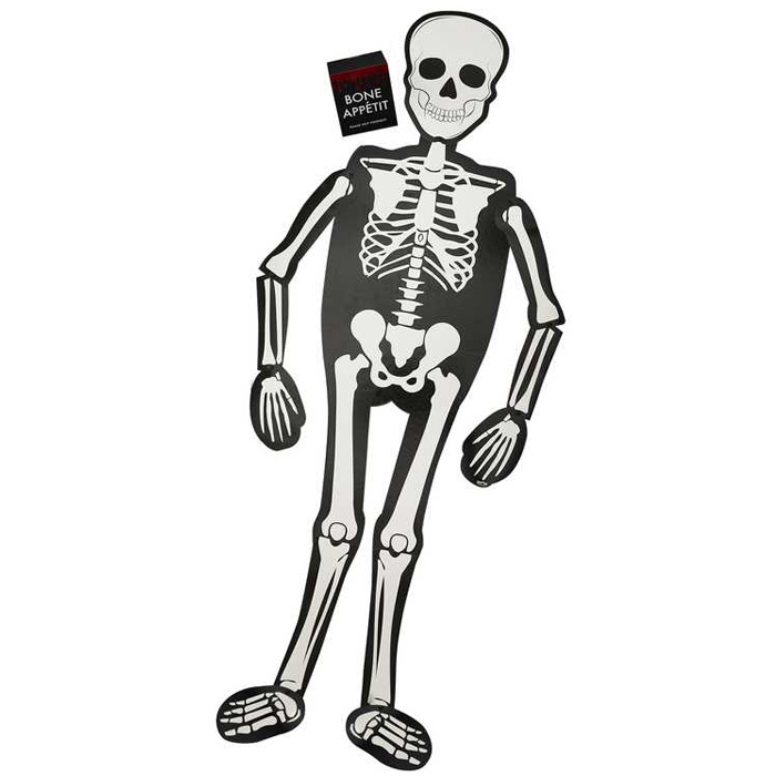 Halloween Serveringsskelet – 150 cm fra PartyVikings.dk