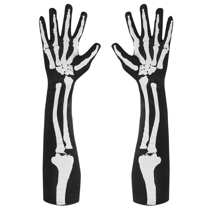 Skelet Handsker - Perfekt til Halloween Fest!