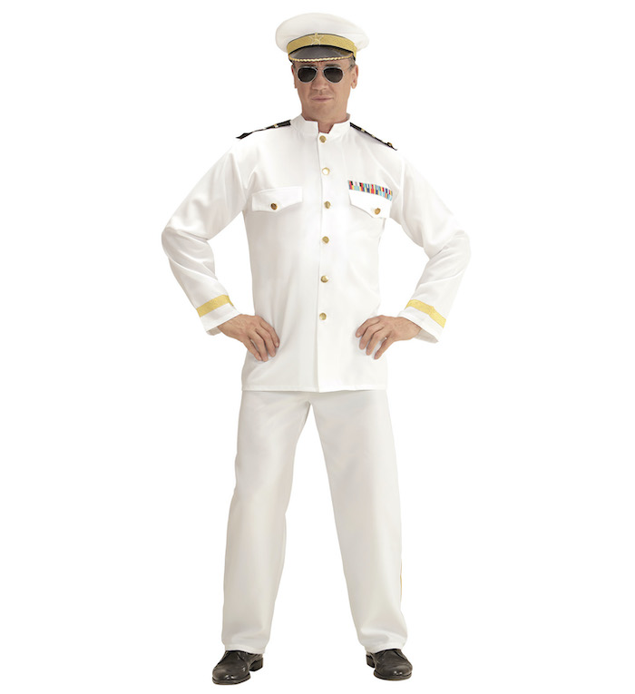 Kaptajn Kostume Mænd   Dele