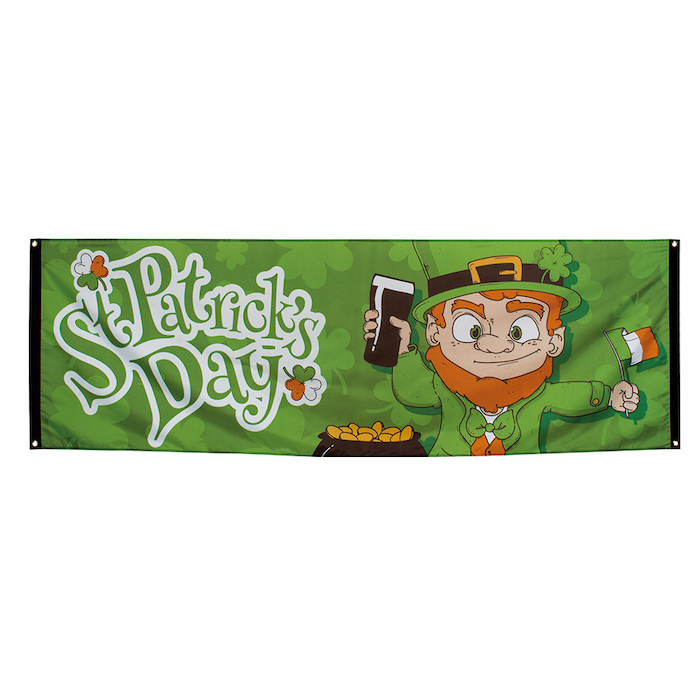 Patricks Day Banner 74x220
