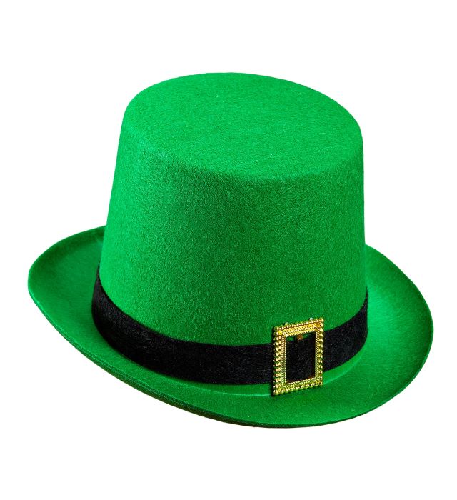 St. Patricks Day Top Hat - Festlig Hatte til Fejringen