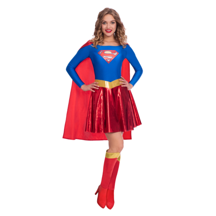 Supergirl Kostume - Kraftfuld udklædning til kvinder!