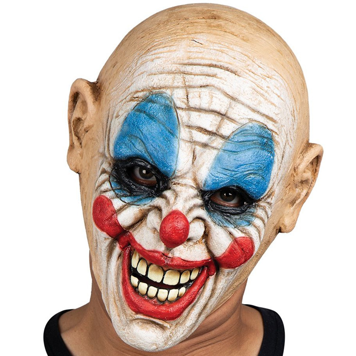 Skræmmende Bizar Klovne Maske til Halloween