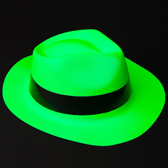Neon Grøn UV Hat til Fest - Ideel til Sommerens Begivenheder!