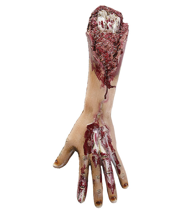 Afhugget Blodig Arm - Halloween Dekoration på Tilbud