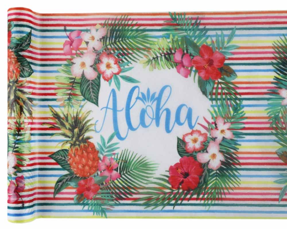 Aloha Hawaii Bordløber 5m – Tropisk Festtema Tilbud!