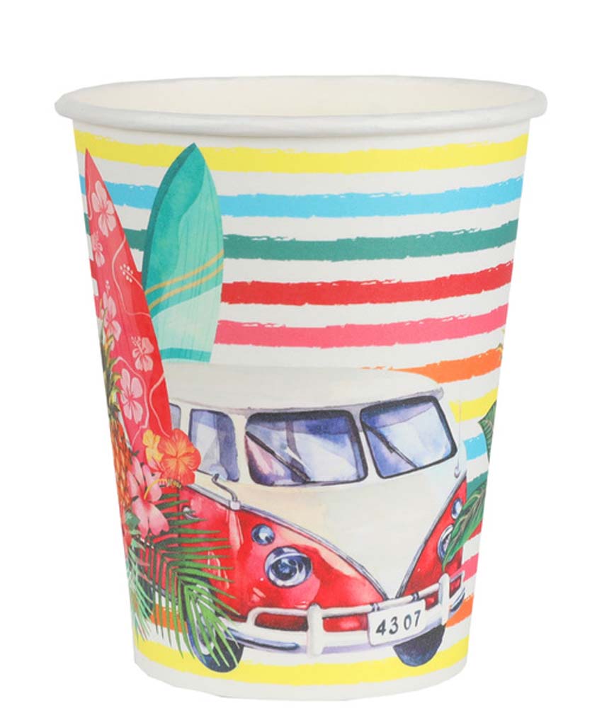 Aloha Hawaii Papkrus - 10 Stk til Festlige Anledninger