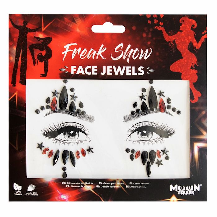 Ansigtssmykker til Freak Show - Fantastisk tilbud!