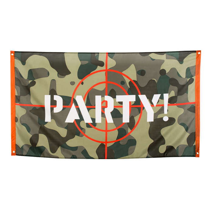 Militært Festflag 90 x 150 cm – Perfekt til enhver fest!