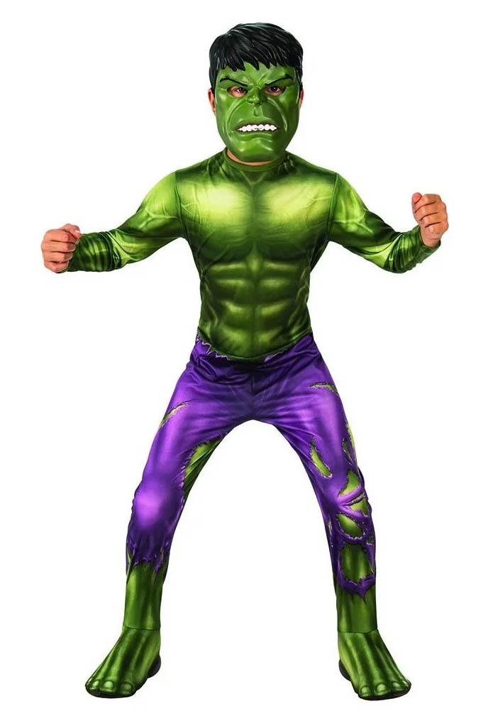 Avengers Hulk Børnekostume – Perfekt til fest og leg!