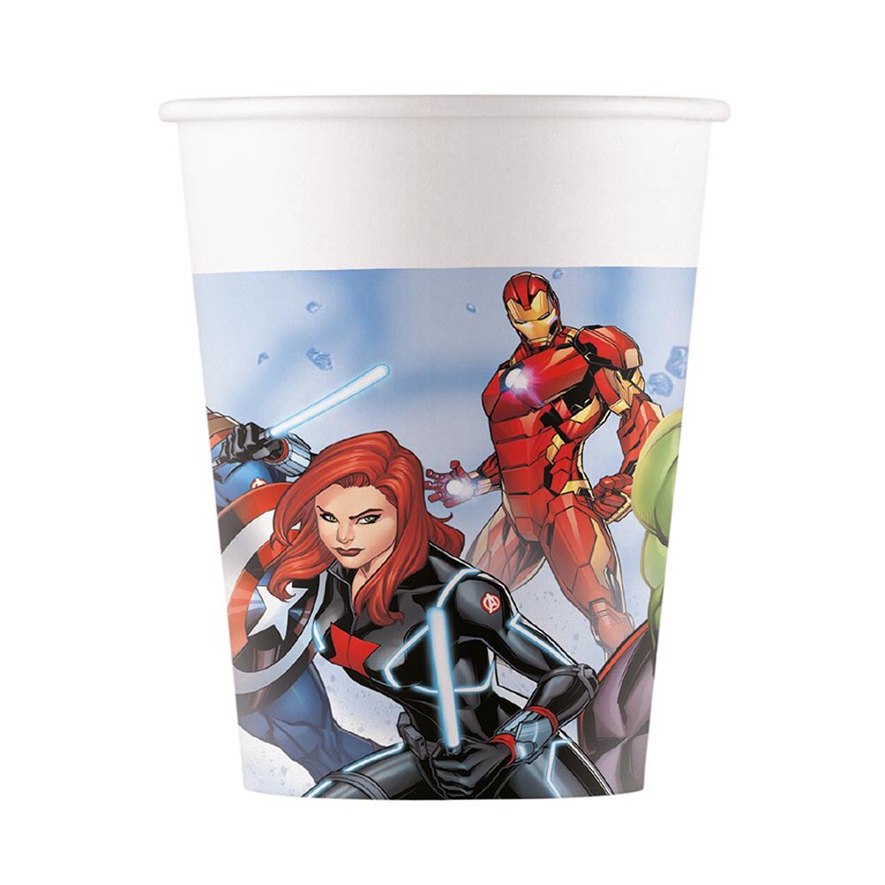 Avengers Papkrus - 8 stk. til superheltefesten!
