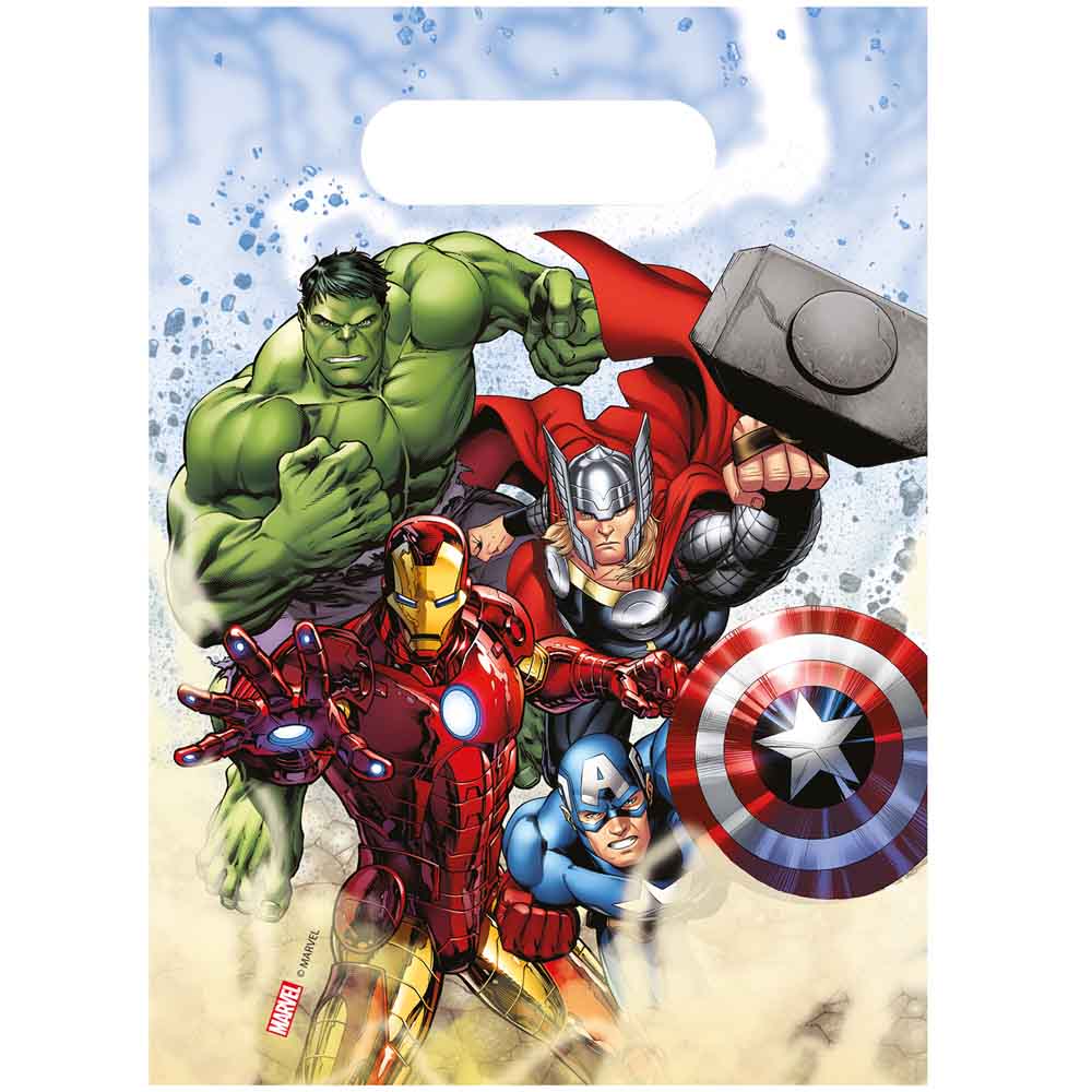 Avengers Slikposer – 6 Stk til Fantastiske Fester!