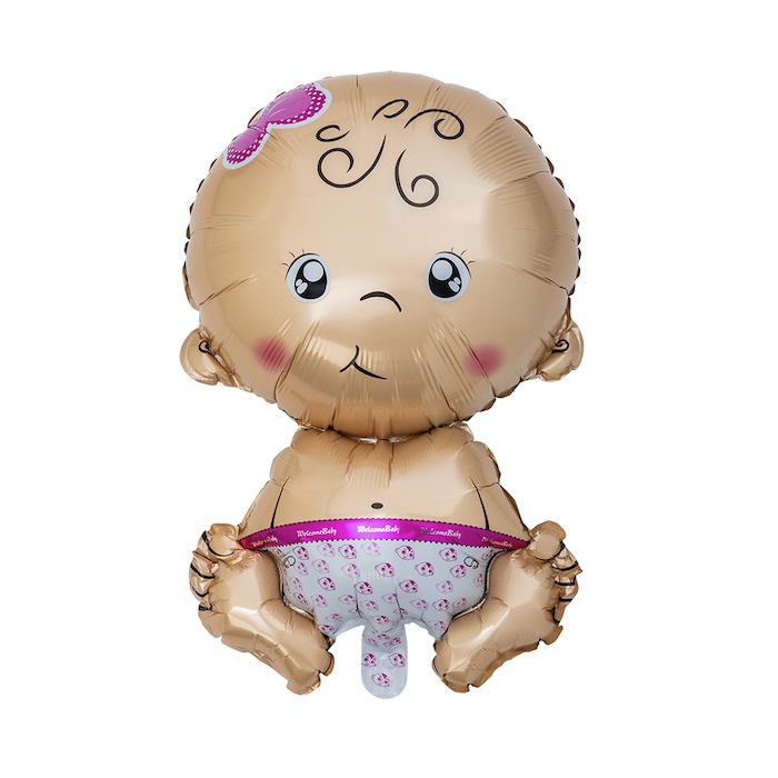 Baby Pige Folieballon 60