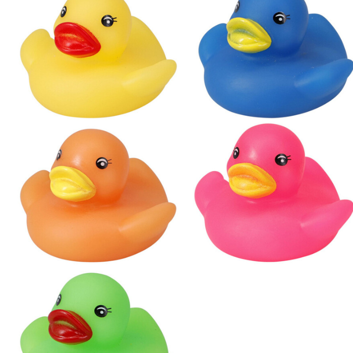 Badeænder Multifarvede 5x