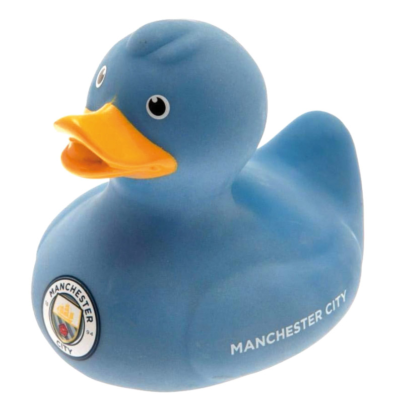 Badeand i Manchester Citys Farver – Fantastisk Fan Gave!