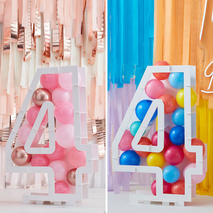 Ballon Tal Ramme 81 cm – Perfekt til festdekoration!