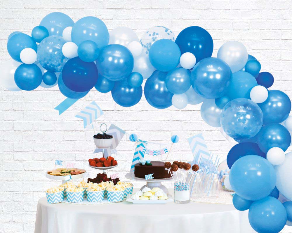 Blå Ballonbue Sæt til Fantastiske Fester!