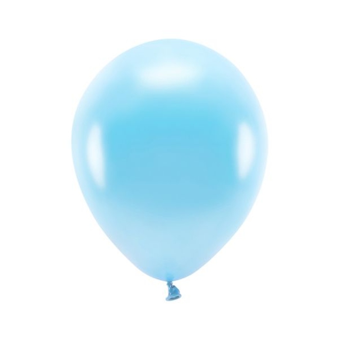 Lyseblå Balloner - 10 stk. til Festen!