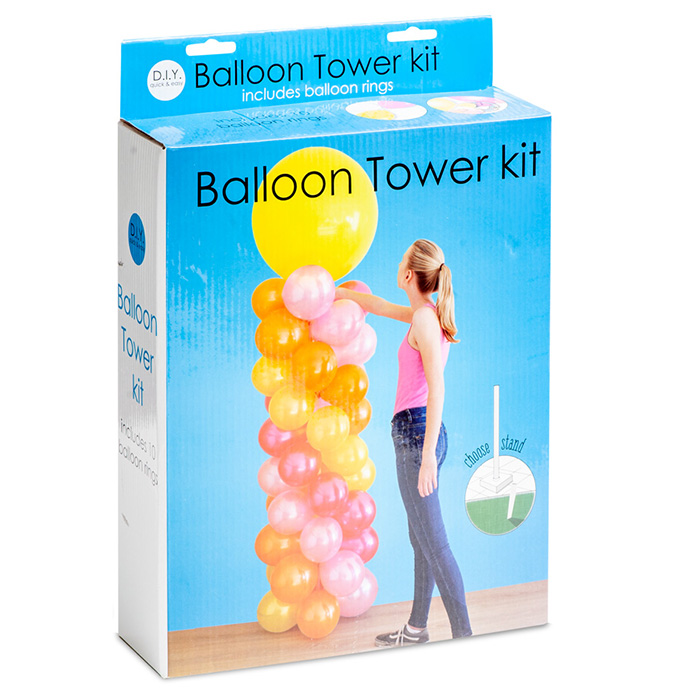 Byg Selv Ballonsøjle 120 cm – Fantastisk tilbud til fester!