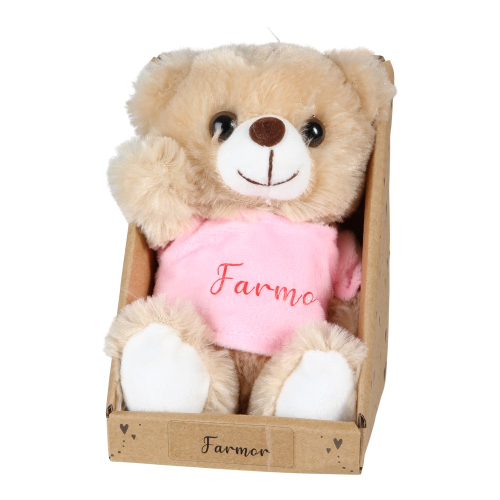 Sød Farmor Bamse i Gaveæske – Den Perfekte Gave!