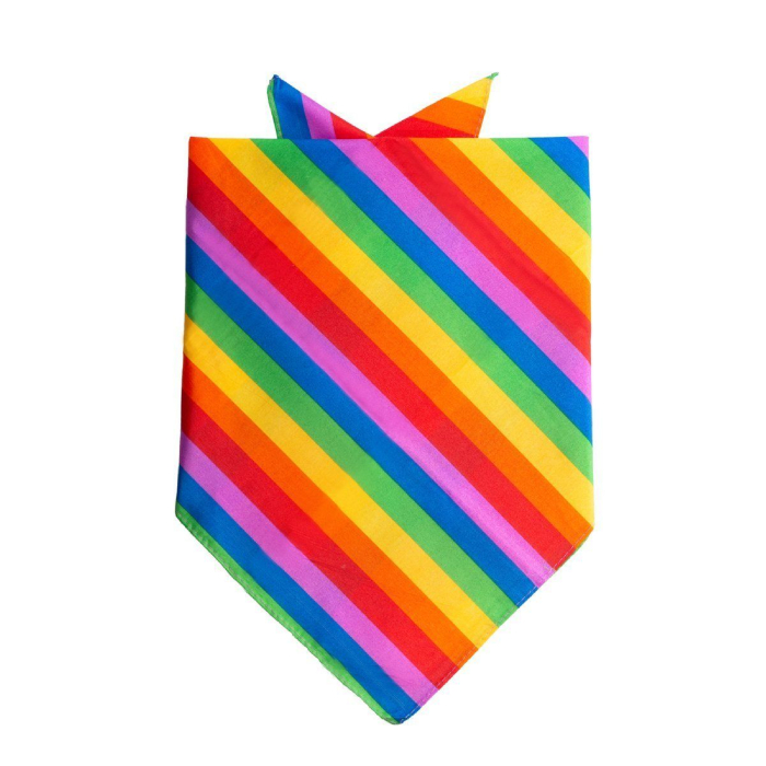 Regnbue Bandana 55x55 cm - Et Farverigt Eventyr!