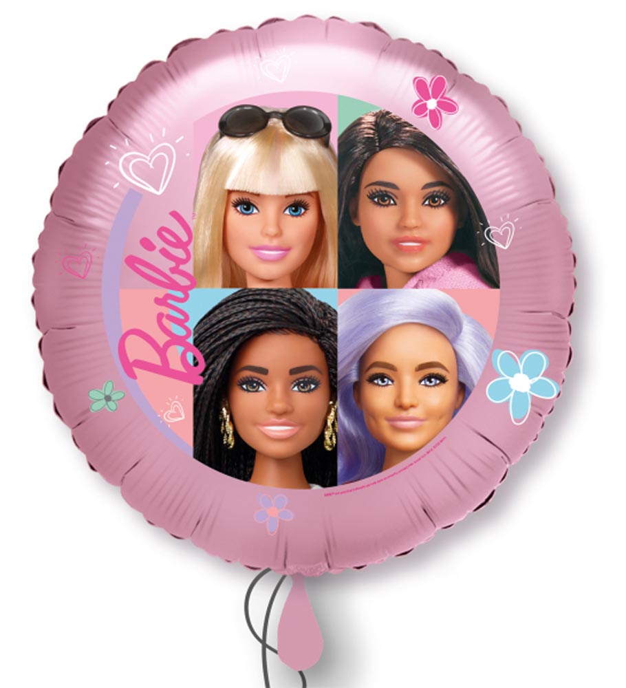 Barbie Folieballon 43 cm – Perfekt til Fest og Tema!
