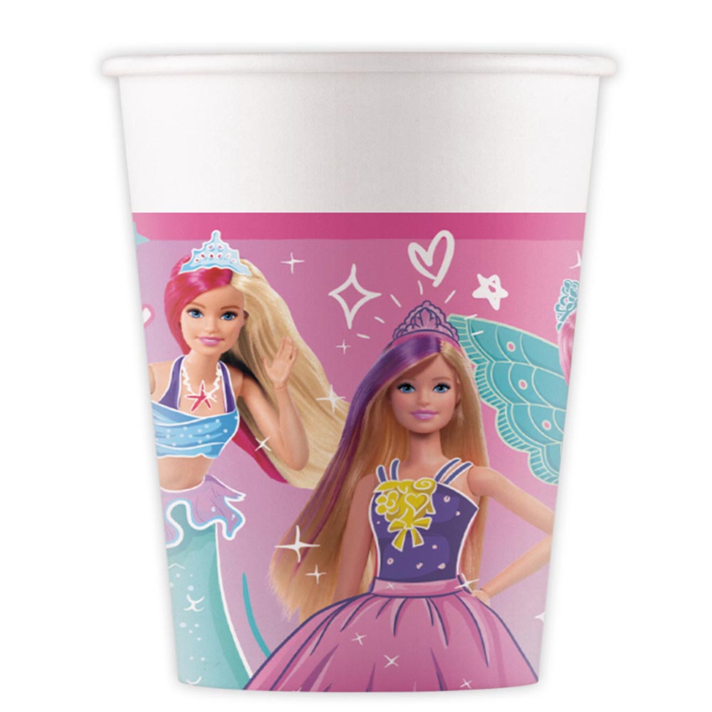 Barbie Papkrus - Perfekte til Fødselsdagsfesten! 8 stk.