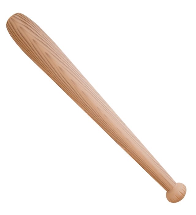 Oppustelig Baseball Bat - 82 CM til Temafesten