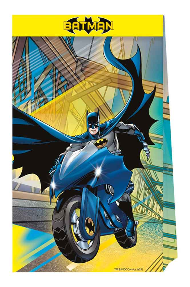 Batman Slikposer i Papir – 4 stk. til Temafest