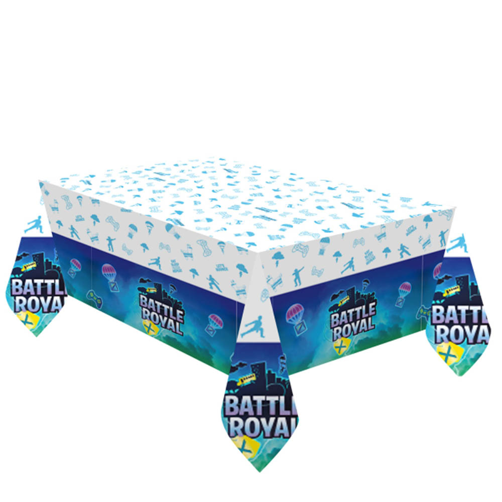 Fortnite Fødselsdags Papirdug – Battle Royal Design 120x180 cm