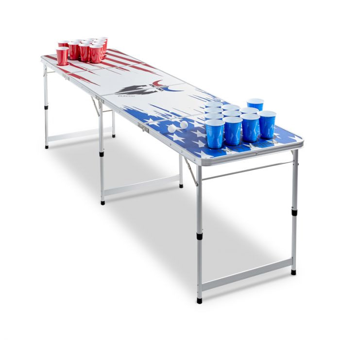 Beer Pong Bord USA – Officielle Mål til Festen!