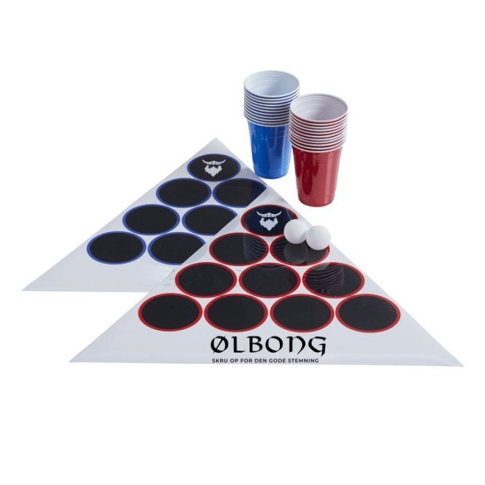 Beer Pong Duge Sæt ølbong