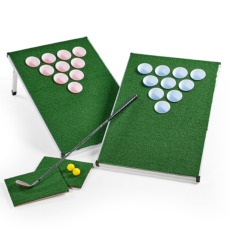 Beer Pong Golf Sæt fra Partyvikings – Sjovt Festspil!