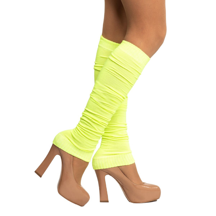 Benvarmere Til Kvinder One-size Neon Gul