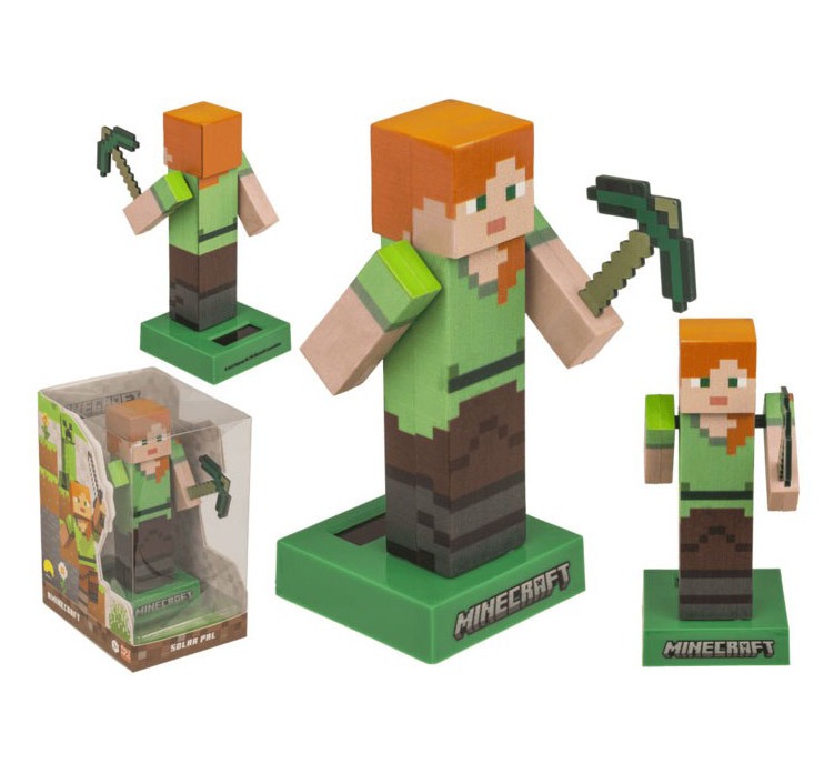 Bevægelig Minecraft Figur Alex