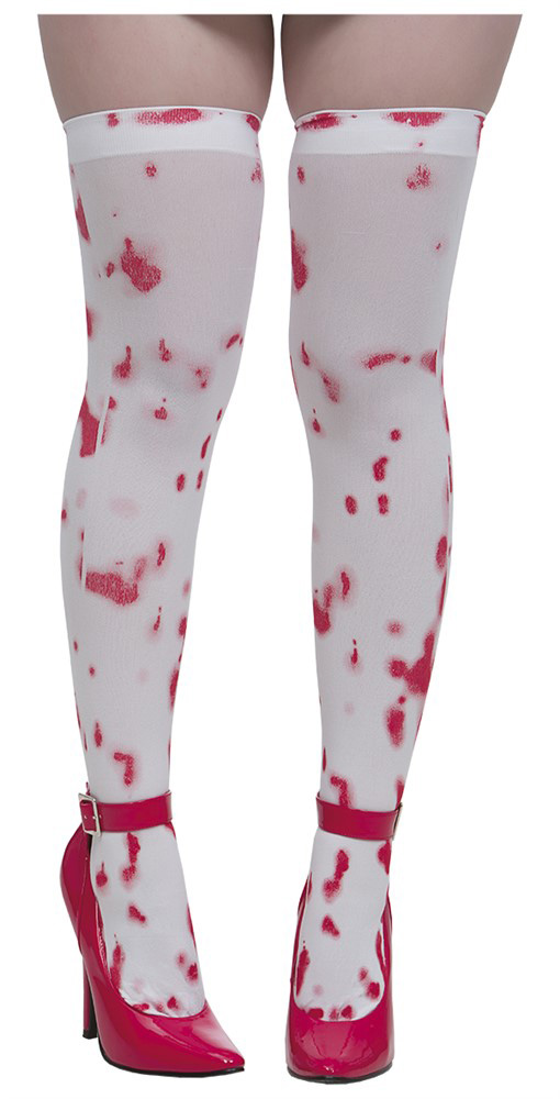 Blodige Nylonstrømper til Halloween – Gør dit kostume skræmmende!