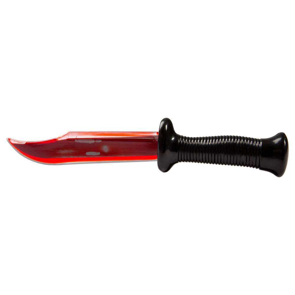 Uhyggelig Halloween Kniv med Blod – Festtilbehør til Fester
