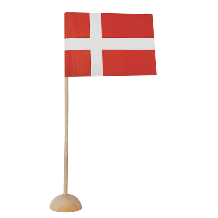 Bordflag   Træfod 4x 15