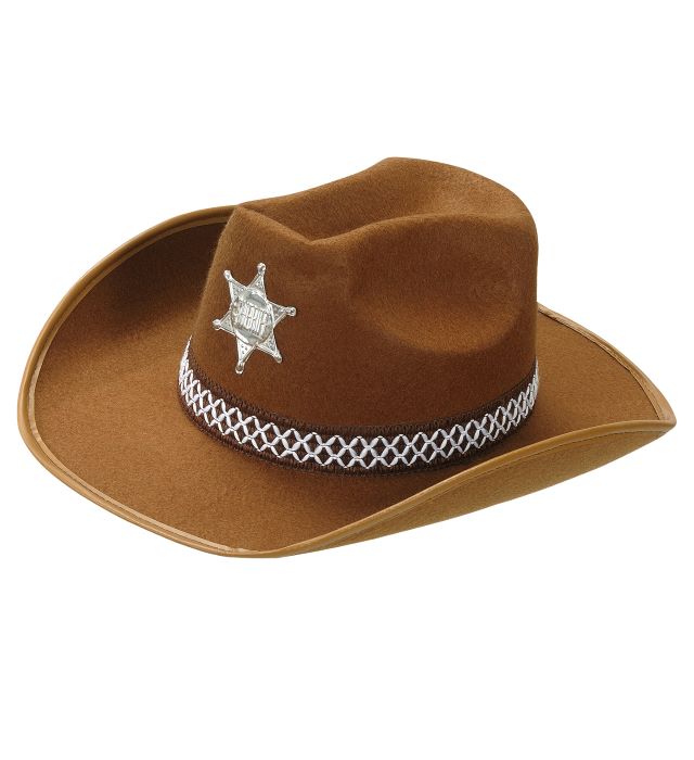 Brun Sherif Cowboyhat til Temafest – Skab Uforglemmelige Øjeblikke