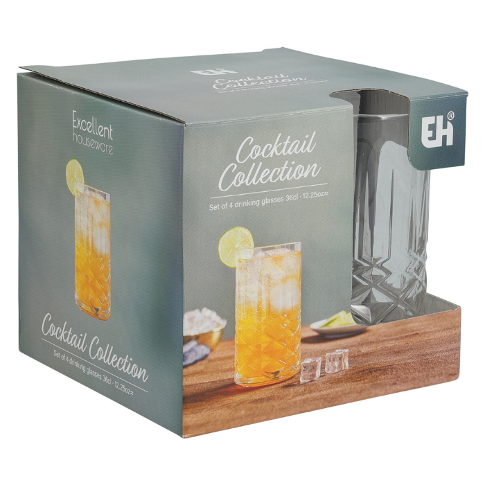 Cocktail Glas 360   4x