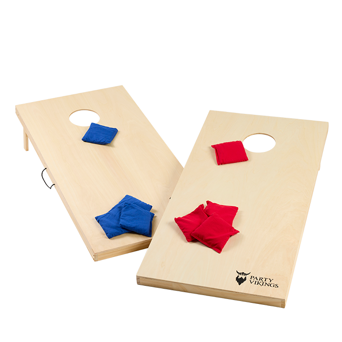 Cornhole Sæt 120x60 cm - Officielle Mål inkl. Kasteposer