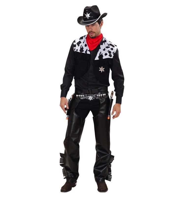 Cowboy Kostume i Polyester til Halloween og Karneval