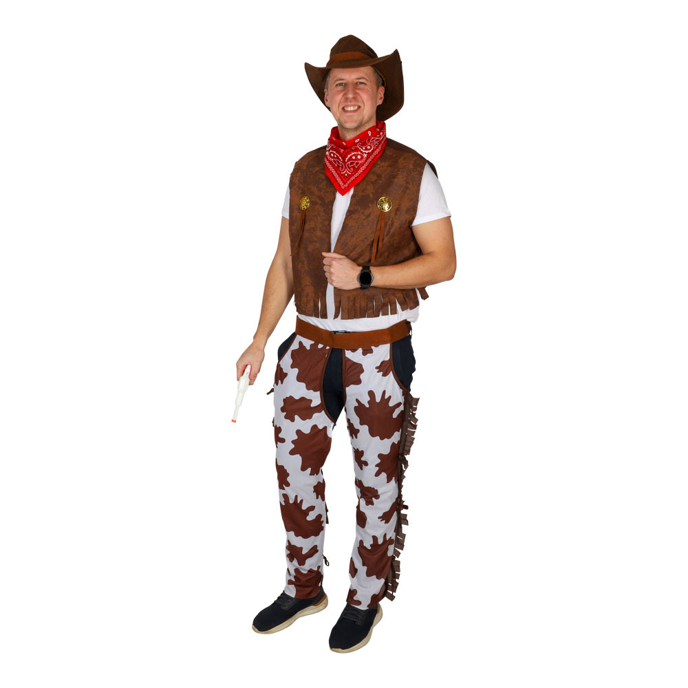 Cowboy Udklædningskit Voksen One Size