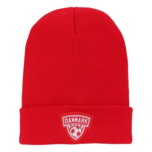 Danmark Roligan Hue – Rød og Hvid Fanaccessory til Fodboldfans