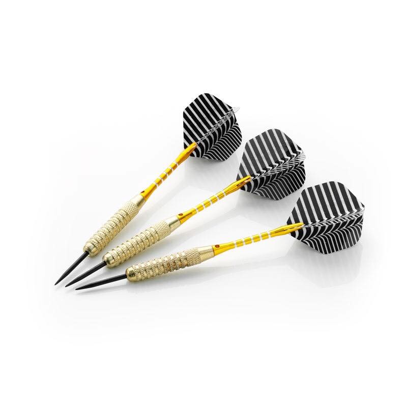 Dartpile Guld Sort - 3 stk til fantastiske priser!