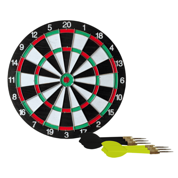 Dartskive og Dartpile - Fantastisk tilbud!