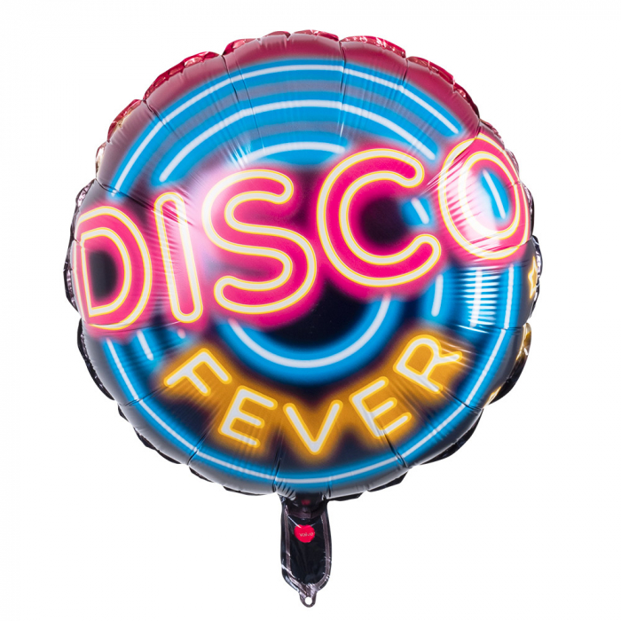 Disco Fever Folieballon 45 cm - Festlig dekoration!