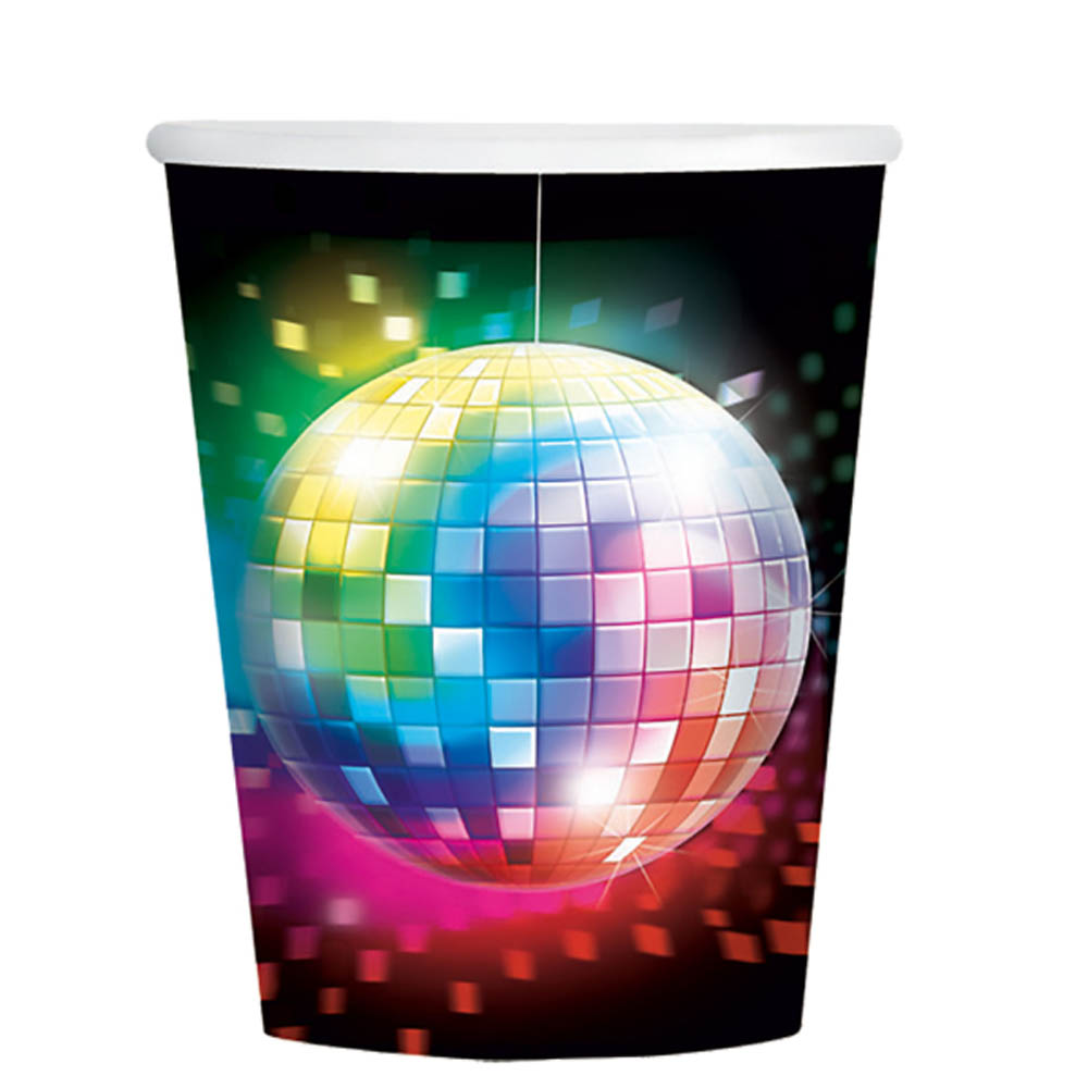 Disco Papkrus – 8 stk. til festlige temafester!