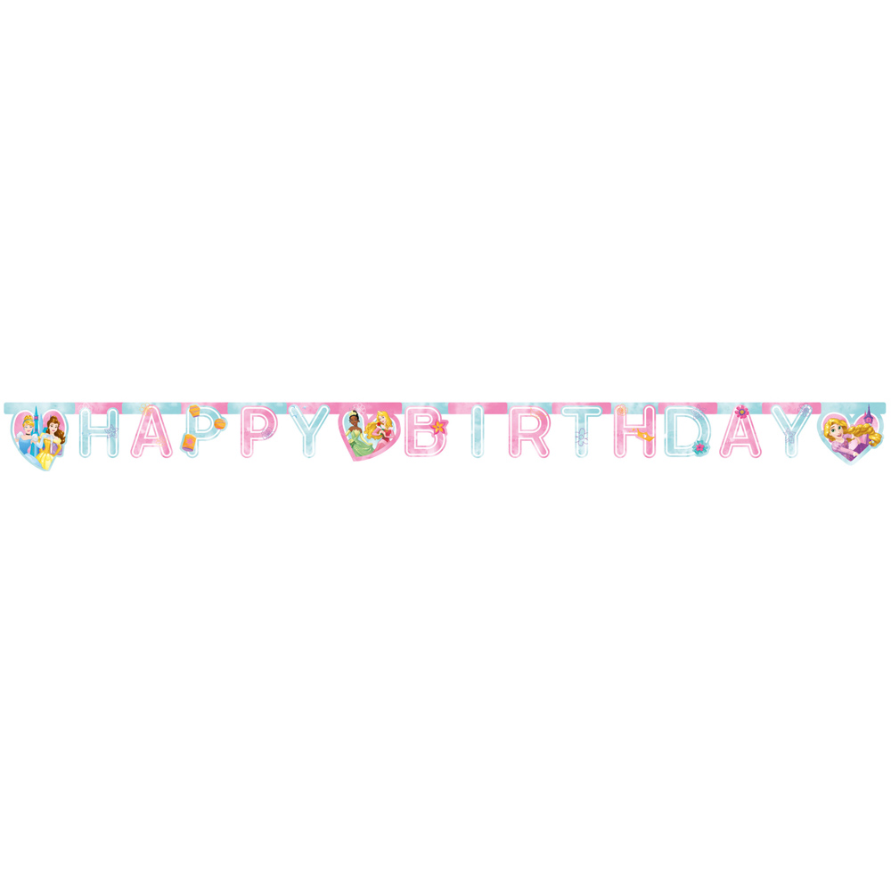 Disney Prinsesser Fødselsdagsbanner – Magisk Dekoration 200 cm